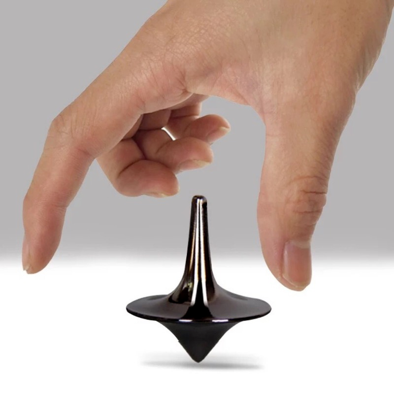 Spin Top Gyro Toy - Mainan Top Pemutar Logam untuk Anak-anak