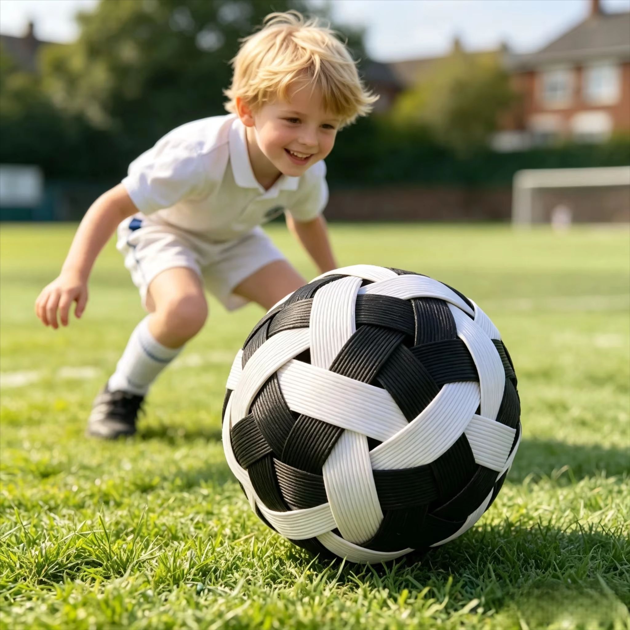 Kids Toys And Games - Bola Sepak Takraw Rotan Anyaman Tangan