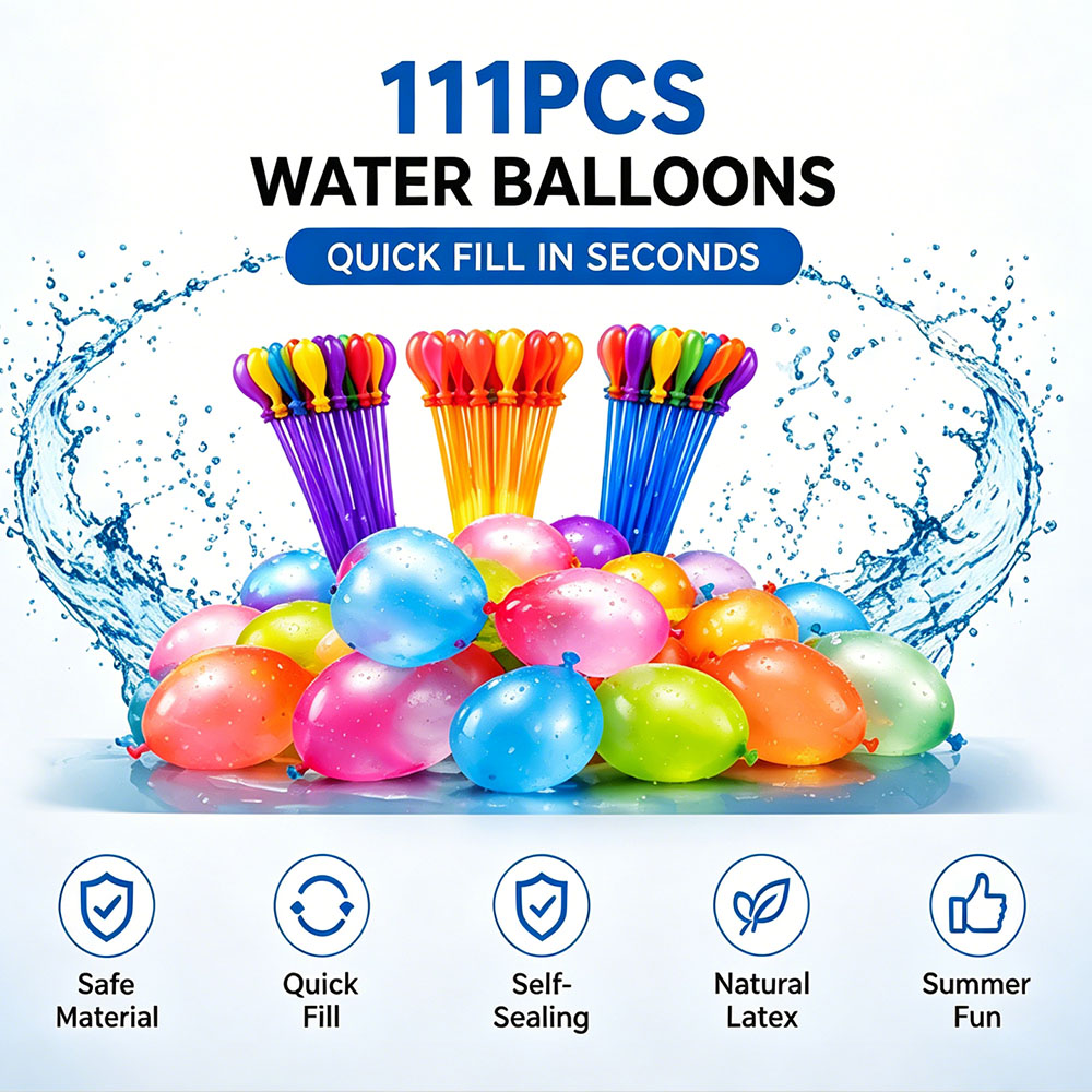Water Balloon Set - Balon Air Isi Cepat Segel Sendiri