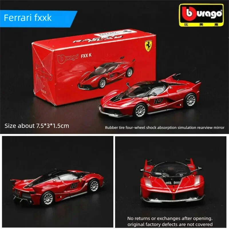 Kids Toys Cars - Bburago 1:64 Model Mobil Diecast, Mainan