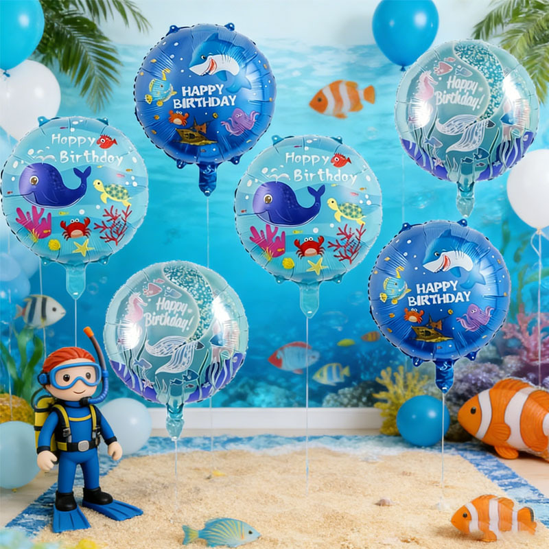 Water Balloon Set - 6 Buah Set Balon Pesta Tema