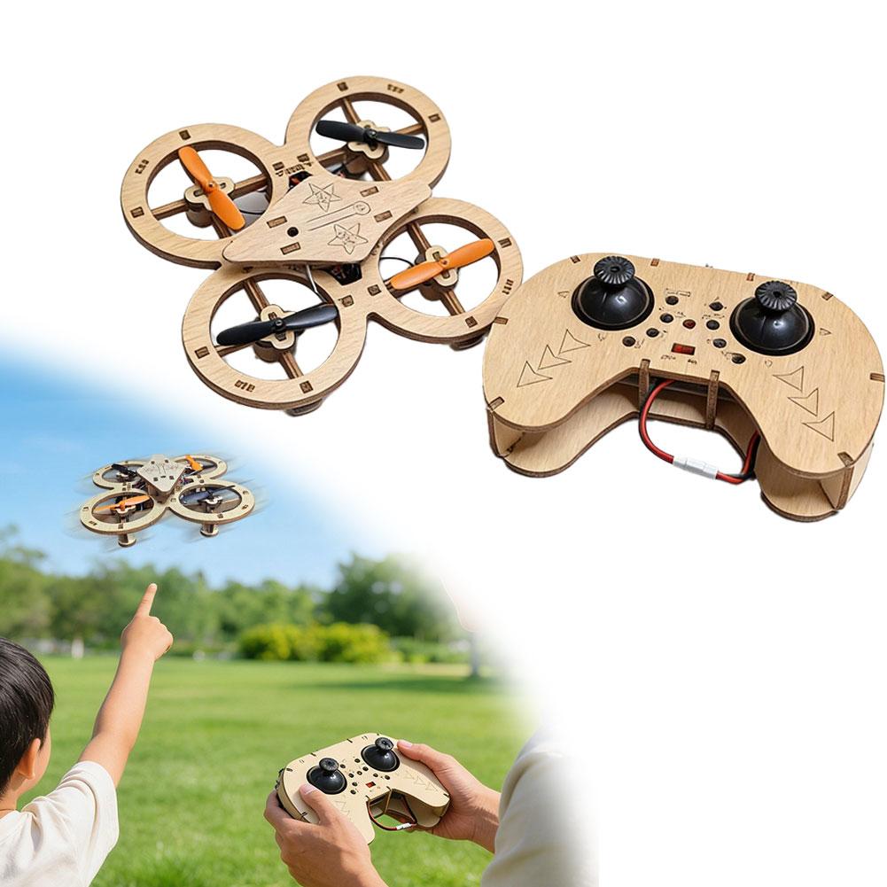 Science Experiment Kit - Kit Pembuatan Quadcopter Drone Kayu DIY