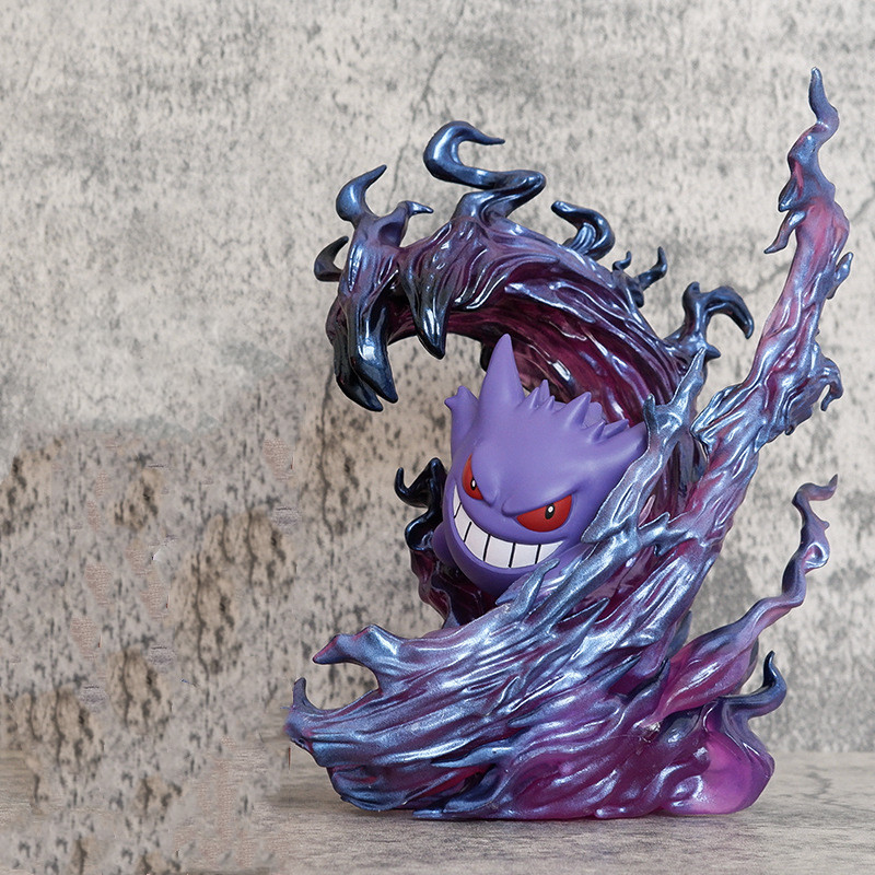 Kids Toys And Games - 19cm Anime Pokemon Gengar Versi Pertarungan.