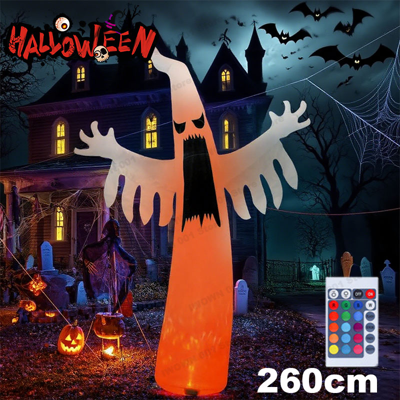 Kids Yard Toys - Hantu Menakutkan Tiup Halloween dengan Lampu
