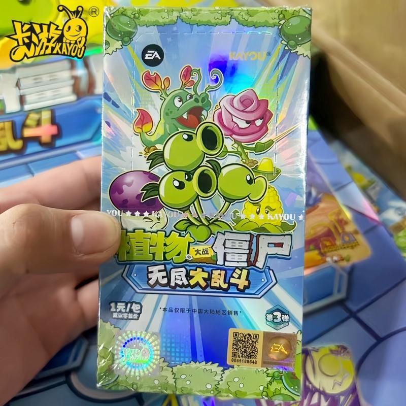 Kids Zombie Toys - Tanaman KAYOU Asli Vs. Kartu Zombi