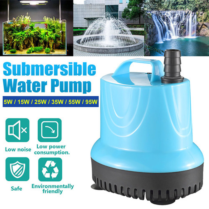 Bubble Machine Outdoor - Pompa Air celup akuarium, 10/18/25/45/60/85/105W pompa
