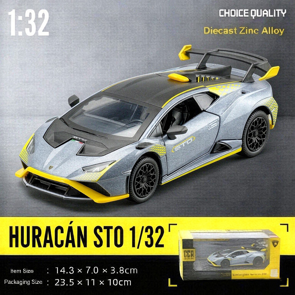 Kids Toys Cars - CCA 1:32 Lamborghini Huracan STO Model