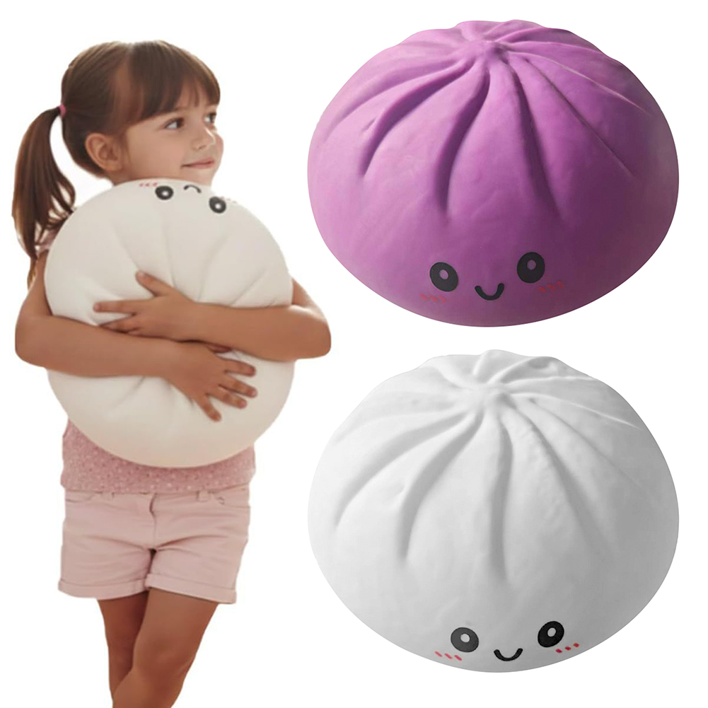 Kids Toys Dumplings - Giant-Dumpling Squishies Mainan Lembut Bentuk Pangsit,