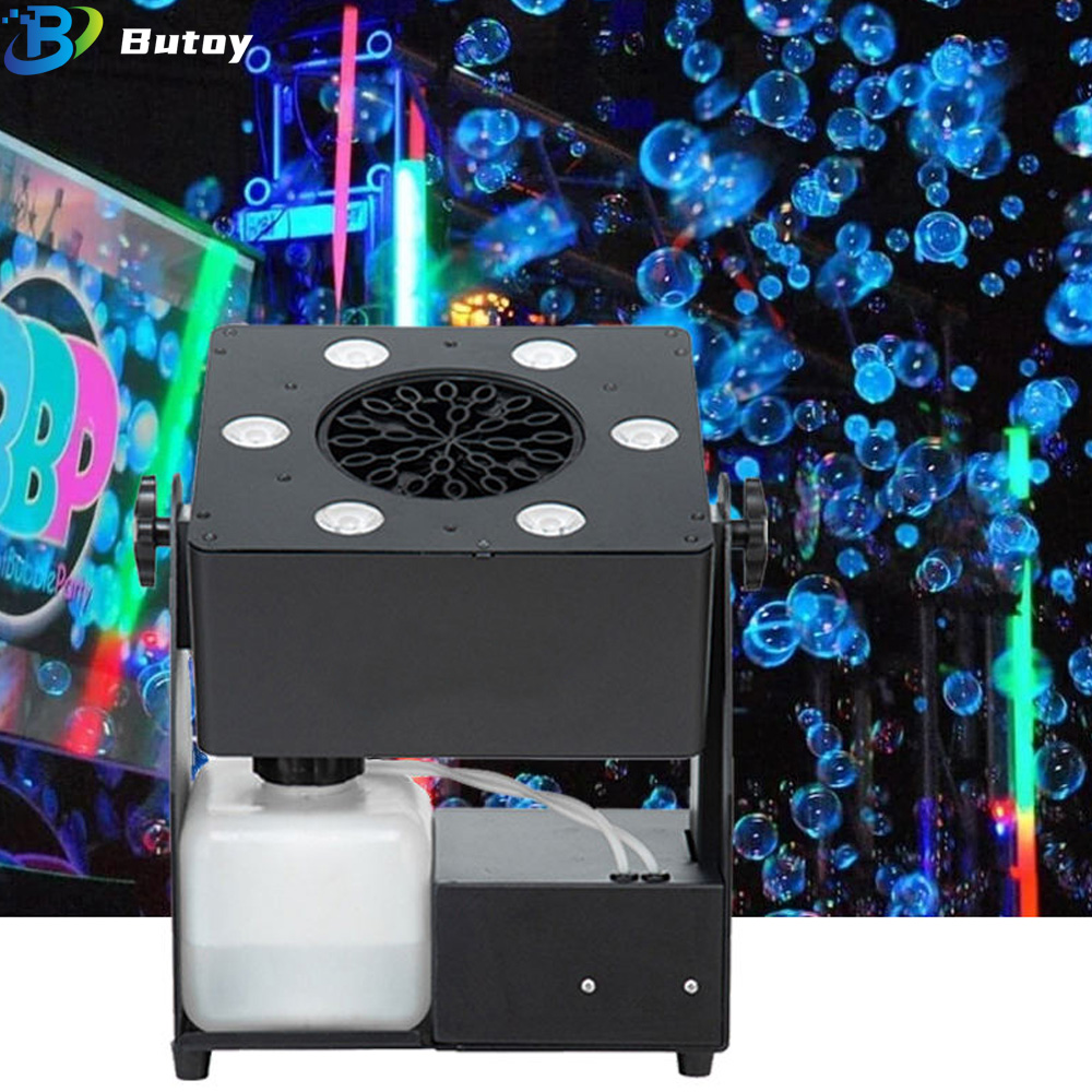 Bubble Machine Outdoor - Mesin gelembung panggung RGBW 4IN1 LED,