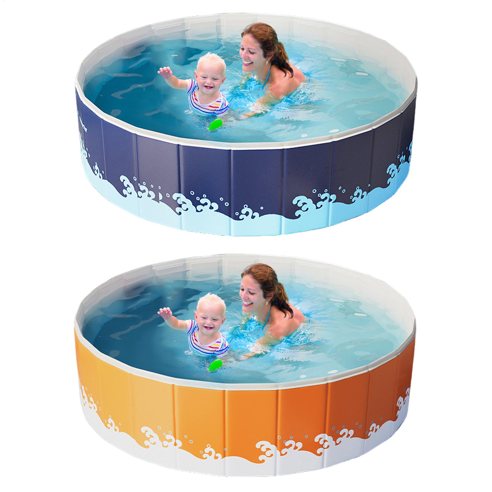 Kids Yard Toys - Kolam Renang Tahan Aus Portabel Lipat