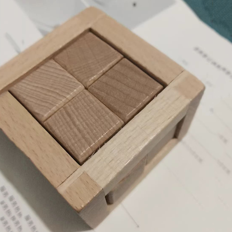 Wooden Puzzle Kids - Mainan Edukasi Puzzle Kubus Kayu yang