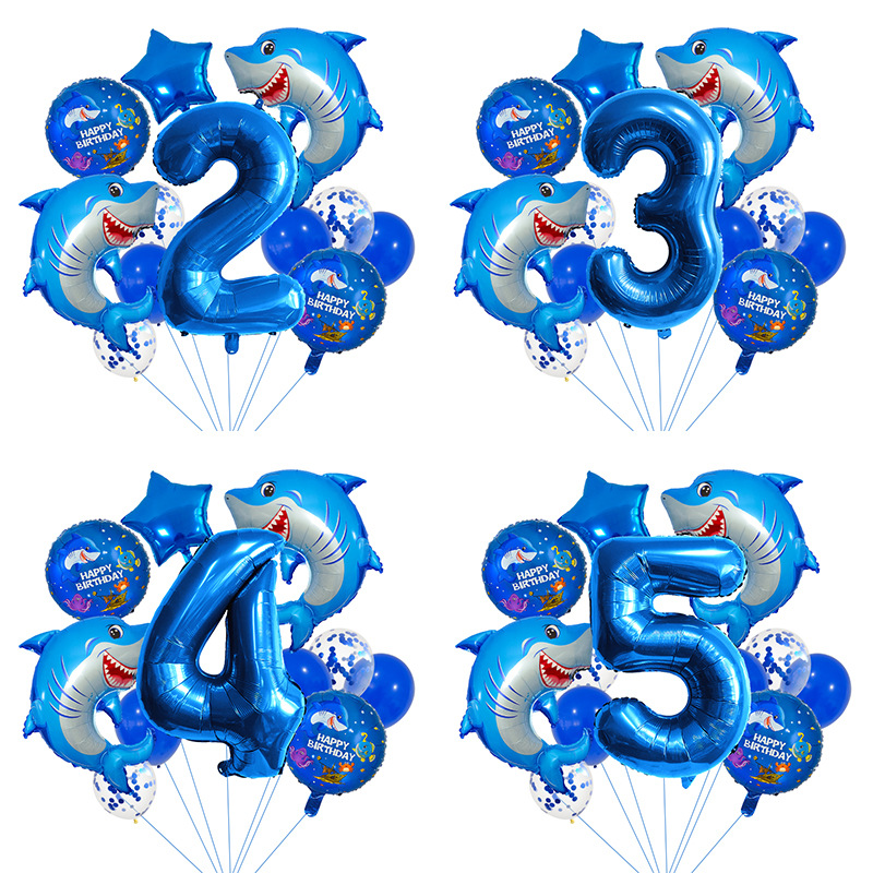 Water Balloon Set - 14 Buah Set Balon Angka Bertema