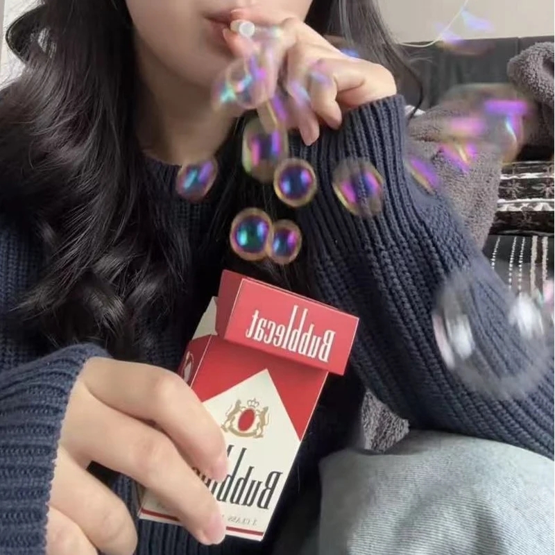 Bubble Machine Outdoor - Kotak Rokok Aneh Lucu sebagai Properti