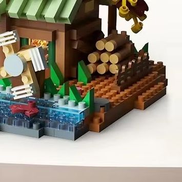 Wooden Puzzle Kids - Mainan Model Rumah Pohon Kayu dari