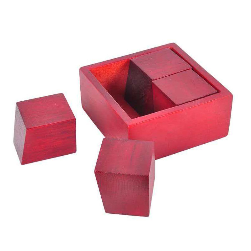 Wooden Puzzle Kids - Kotak Puzzle Kayu Tantangan Otak yang