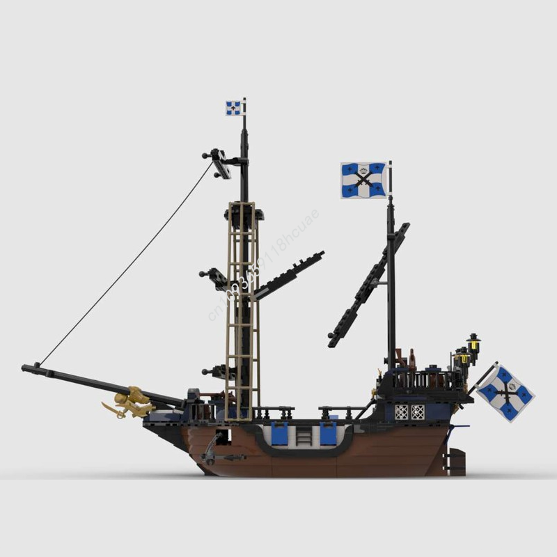 Kids Toys Victoria - 779PCS MOC Kapal Bajak Laut Victoria