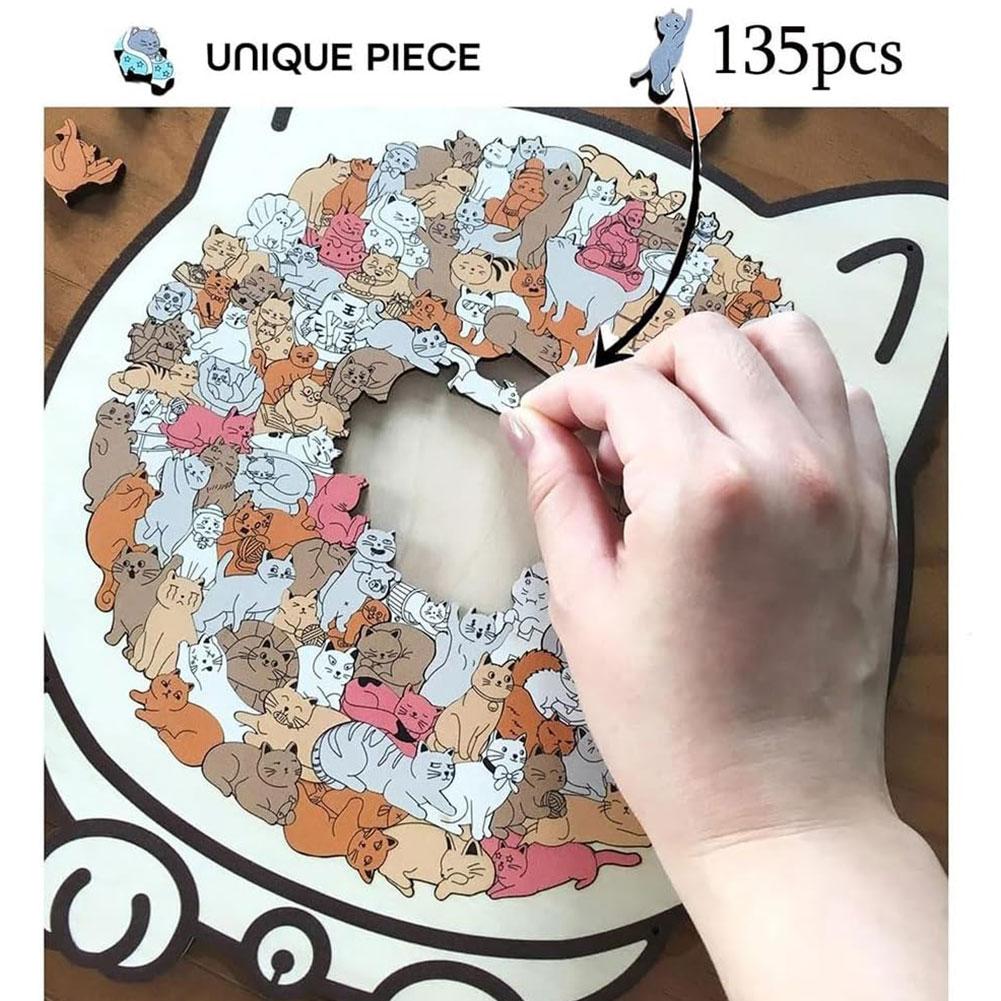 Wooden Puzzle Kids - 135-Piece Puzzle Kayu Untuk Dewasa Anak