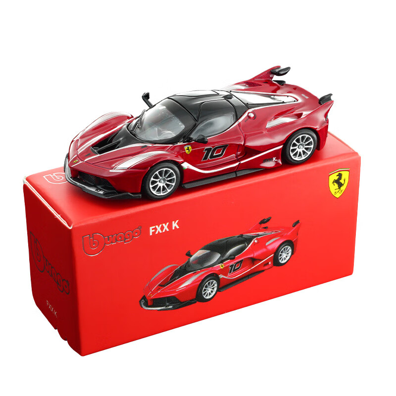 Kids Toys Cars - Bburago 1:64 Model Mobil Diecast Ferrari