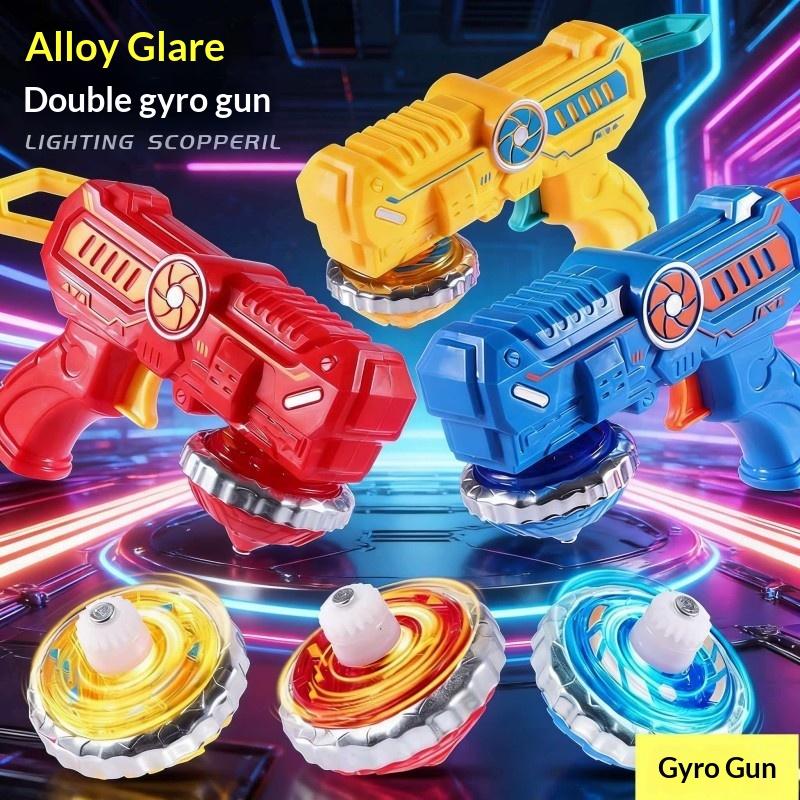 1 Set Mainan Gyro Alloy Lighti - Spin Top Gyro Toy ulasan dan harga