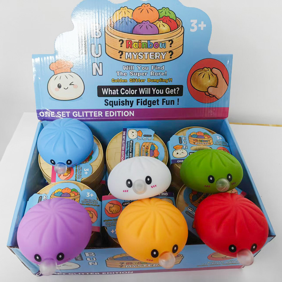 Mainan Squishy Pangsit Kotak M - Kids Toys Dumplings ulasan dan harga