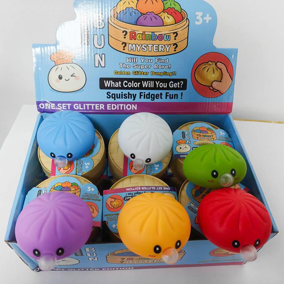 Mainan Squishy Pangsit Kotak M - Kids Toys Dumplings ulasan dan harga