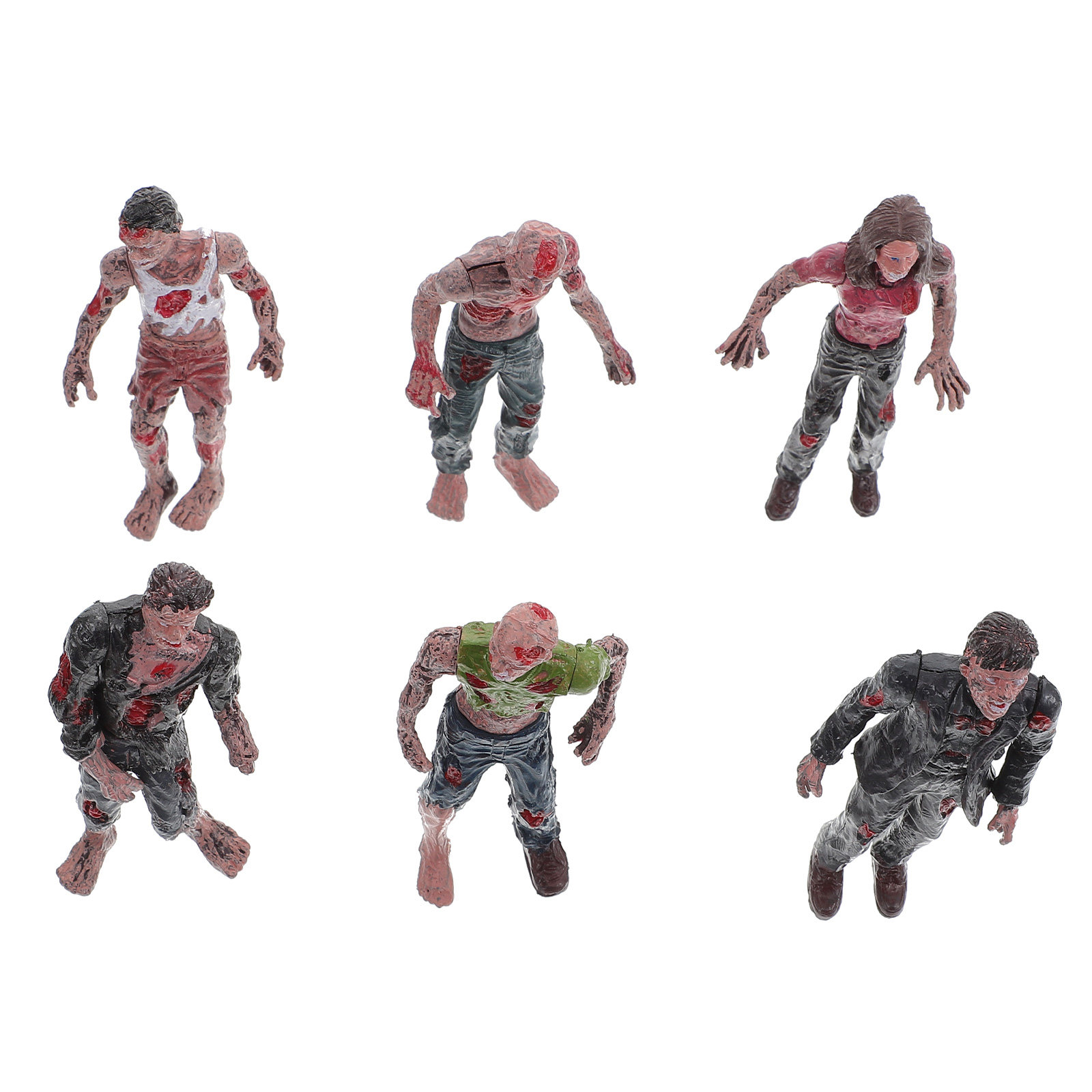 6 Buah Mainan Dekorasi Hallowe - Kids Zombie Toys ulasan dan harga
