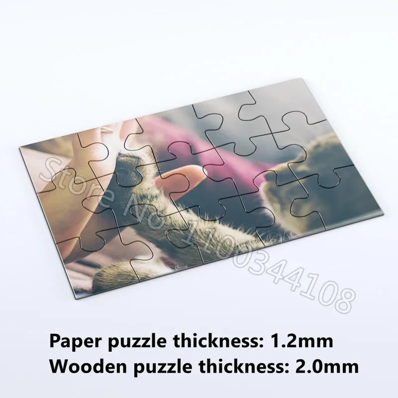 Puzzle Foto Kustom 300/500/100 - Wooden Puzzle Kids ulasan dan harga