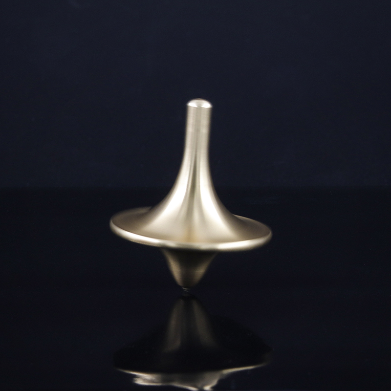Kuningan Padat Berputar Gyro P - Spin Top Gyro Toy ulasan dan harga