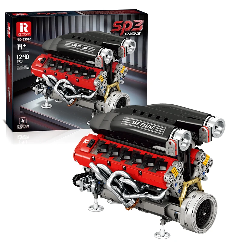 1240PCS Model Mesin Mobil SP3  - Kids Toys Idea ulasan dan harga