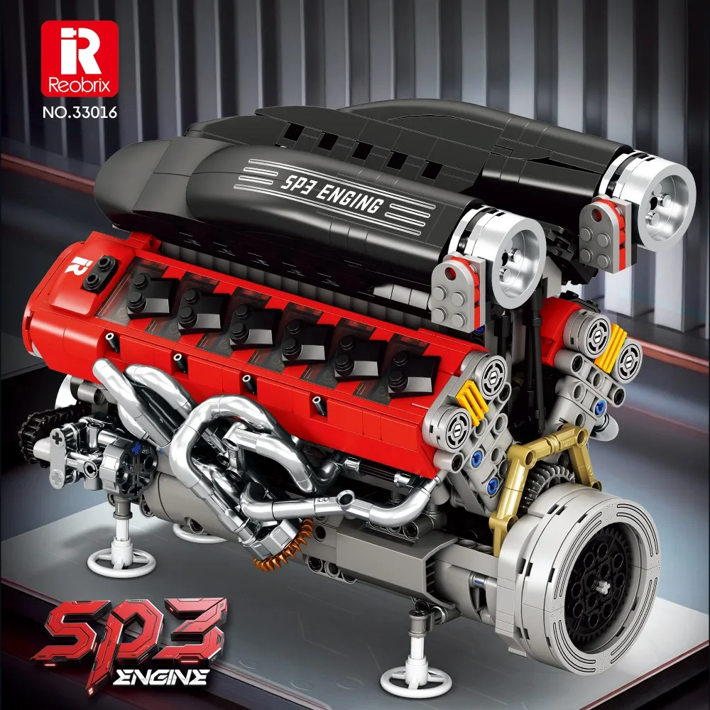 1240PCS Model Mesin Mobil SP3  - Kids Toys Idea ulasan dan harga