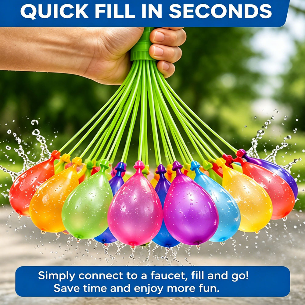 Balon Air Isi Cepat Segel Send - Water Balloon Set ulasan dan harga