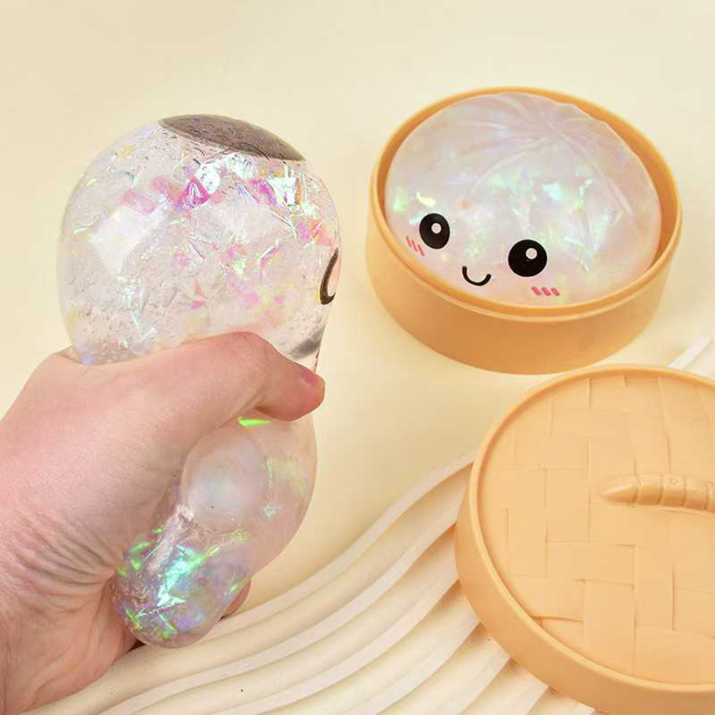 Mainan Squishies Bentuk Bakpao - Kids Toys Dumplings ulasan dan harga
