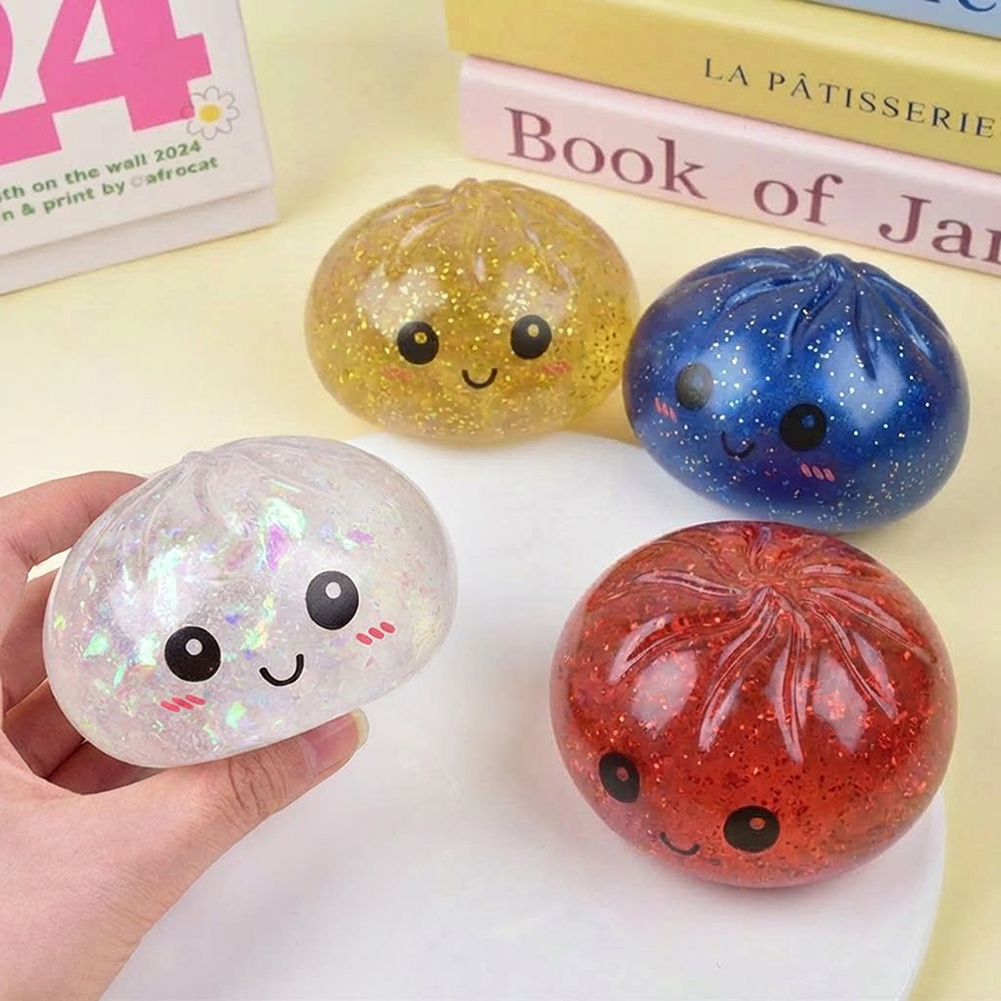 Mainan Squishies Bentuk Bakpao - Kids Toys Dumplings ulasan dan harga