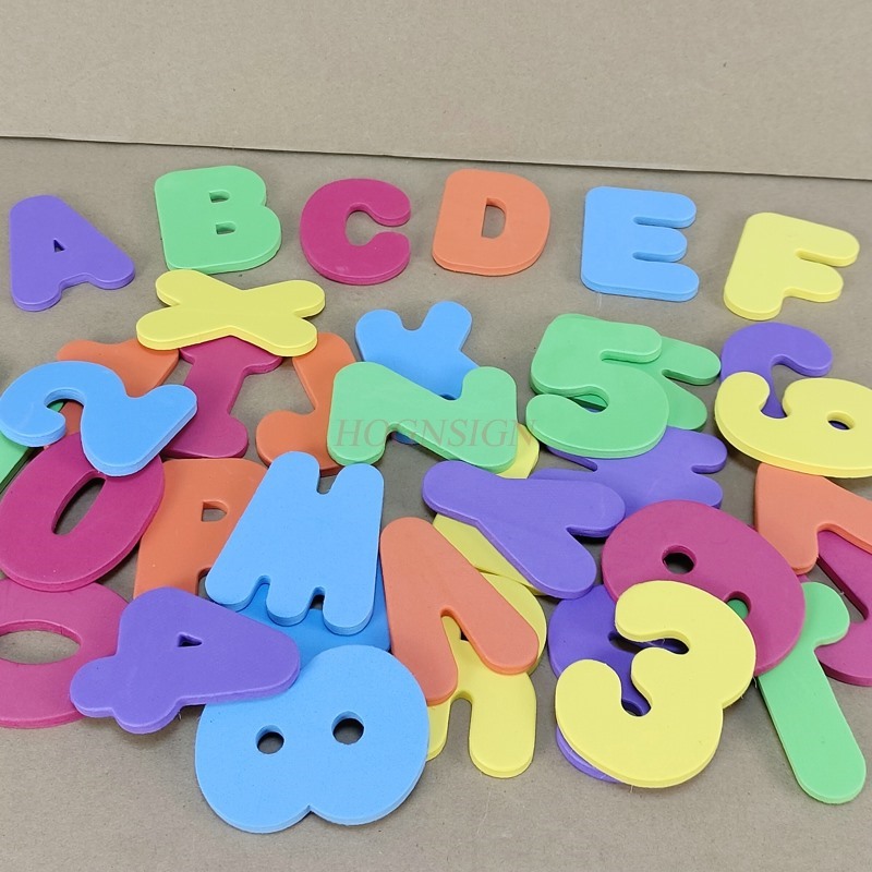 36 Buah/Set Mainan Edukasi Ana - Bath Letter Number Foam ulasan dan harga