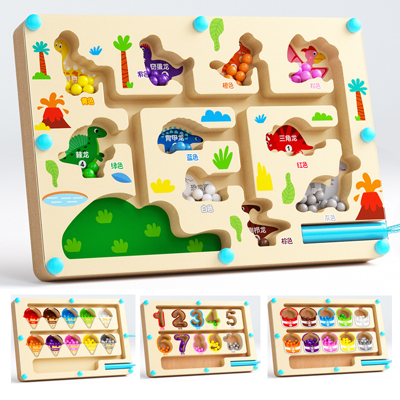 Montessori mainan Puzzle kayu  - Kids Toys 2 Year Old ulasan dan harga