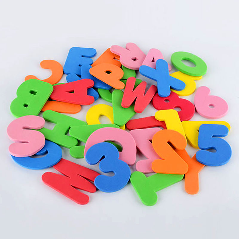 36 Buah/Set Mainan Edukasi Ana - Bath Letter Number Foam ulasan dan harga