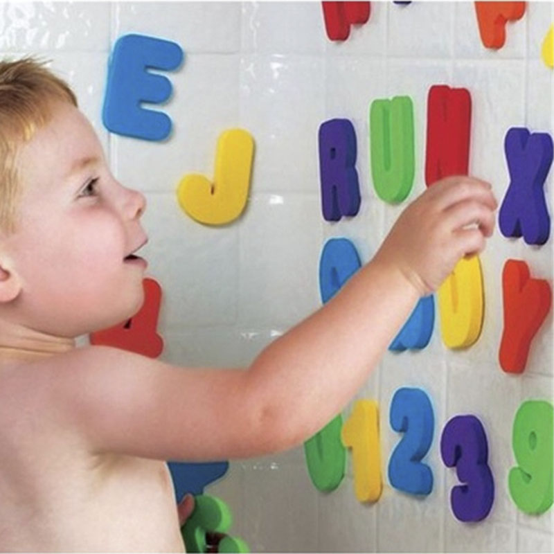 Mainan Mandi Puzzle Bayi EVA,  - Bath Letter Number Foam ulasan dan harga