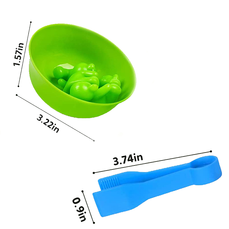 6 Mangkuk Plastik dengan 2 Pin - Kids Toys 2 Year Old ulasan dan harga
