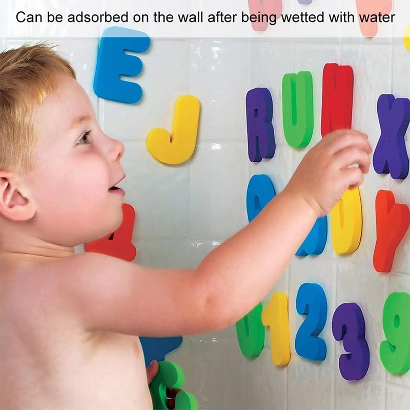 Mainan Mandi Anak-anak Mainan  - Bath Letter Number Foam ulasan dan harga
