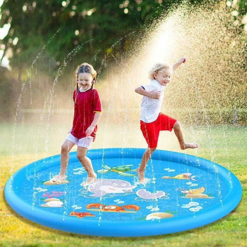 Kolam Percikan Air Mainan Lucu - Kids Yard Toys ulasan dan harga