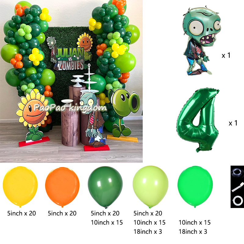 Balon Plants Vs. Zombies, Perl - Kids Zombie Toys ulasan dan harga