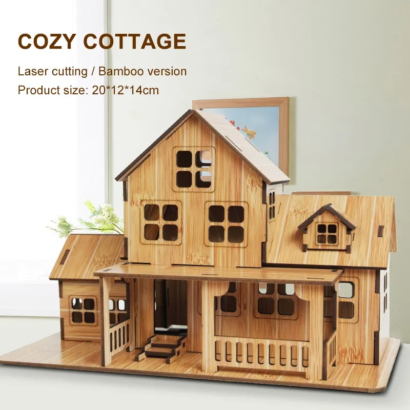 Permainan Model Puzzle Kayu 3D - Wooden Puzzle Kids ulasan dan harga