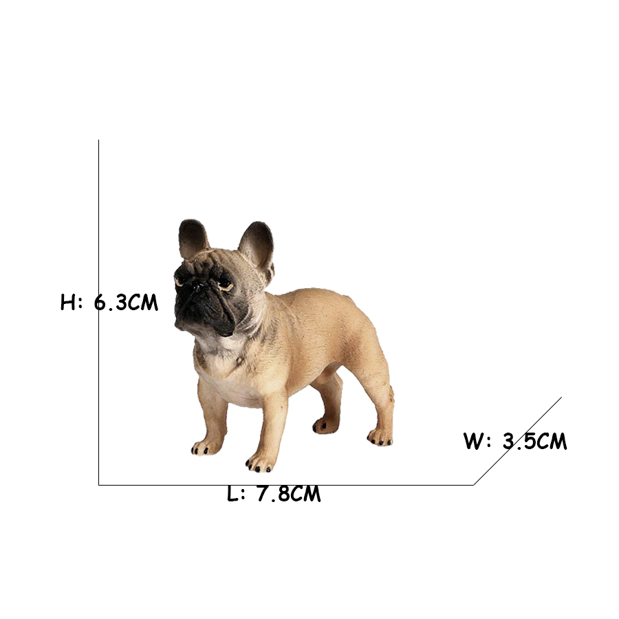Figur Anjing Boston Terrier Po - Kids Toys Under 100 ulasan dan harga