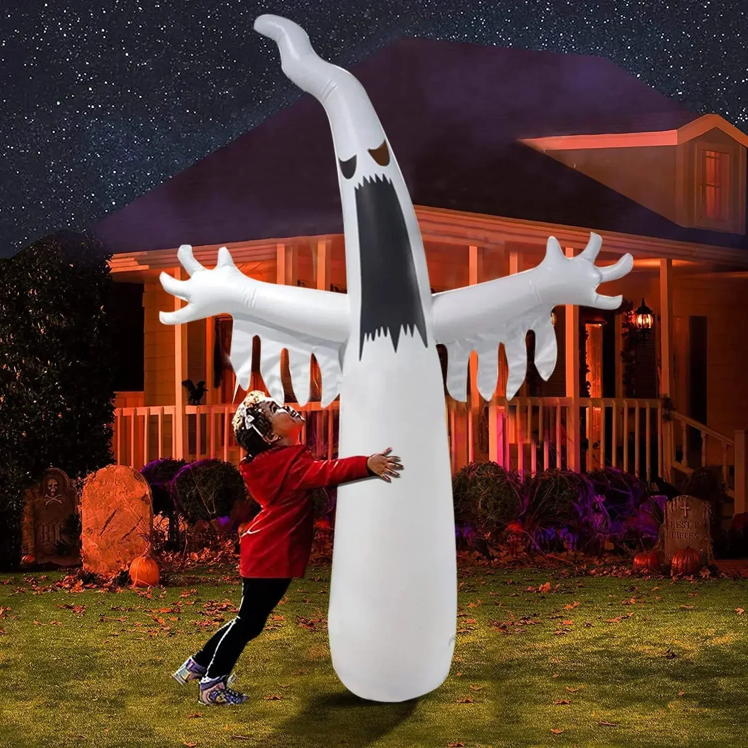Hantu Menakutkan Tiup Hallowee - Kids Yard Toys ulasan dan harga