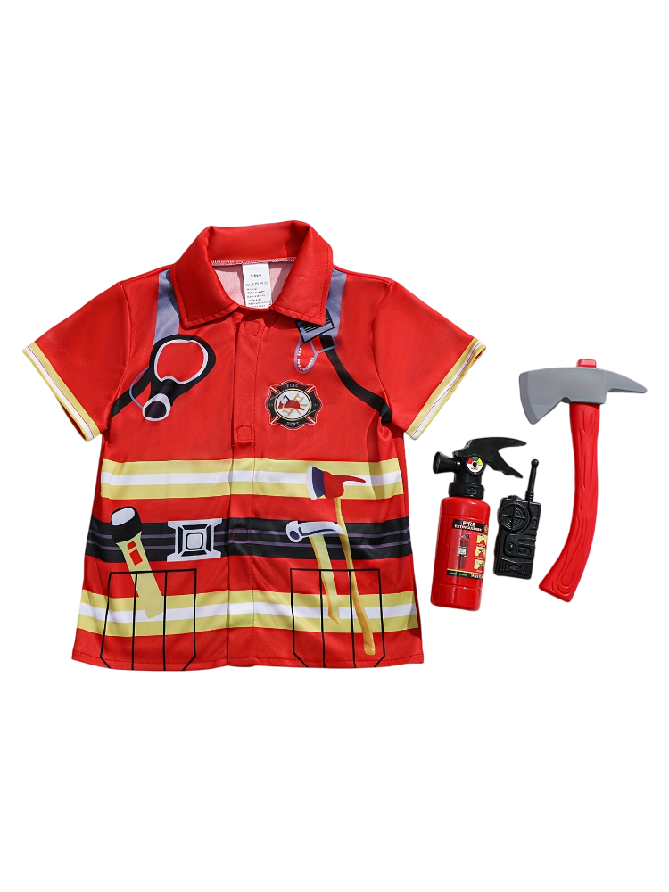 Kemeja Gaya Pemadam Kebakaran  - Kids Toys Idea ulasan dan harga