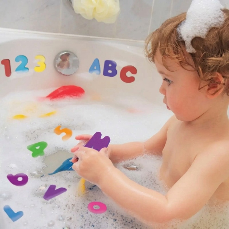 Mainan Mandi Mengapung untuk U - Bath Letter Number Foam ulasan dan harga