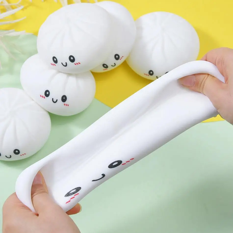 Mainan Squishy Pangsit Tekan W - Kids Toys Dumplings ulasan dan harga