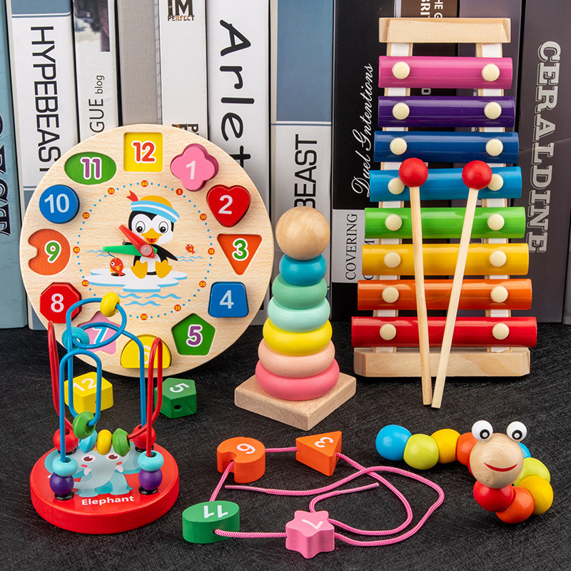 Montessori mainan bayi 3D teka - Kids Toys 2 Year Old ulasan dan harga