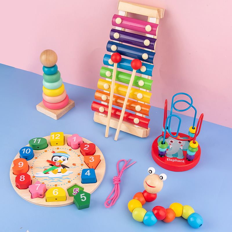 Montessori mainan bayi 3D teka - Kids Toys 2 Year Old ulasan dan harga