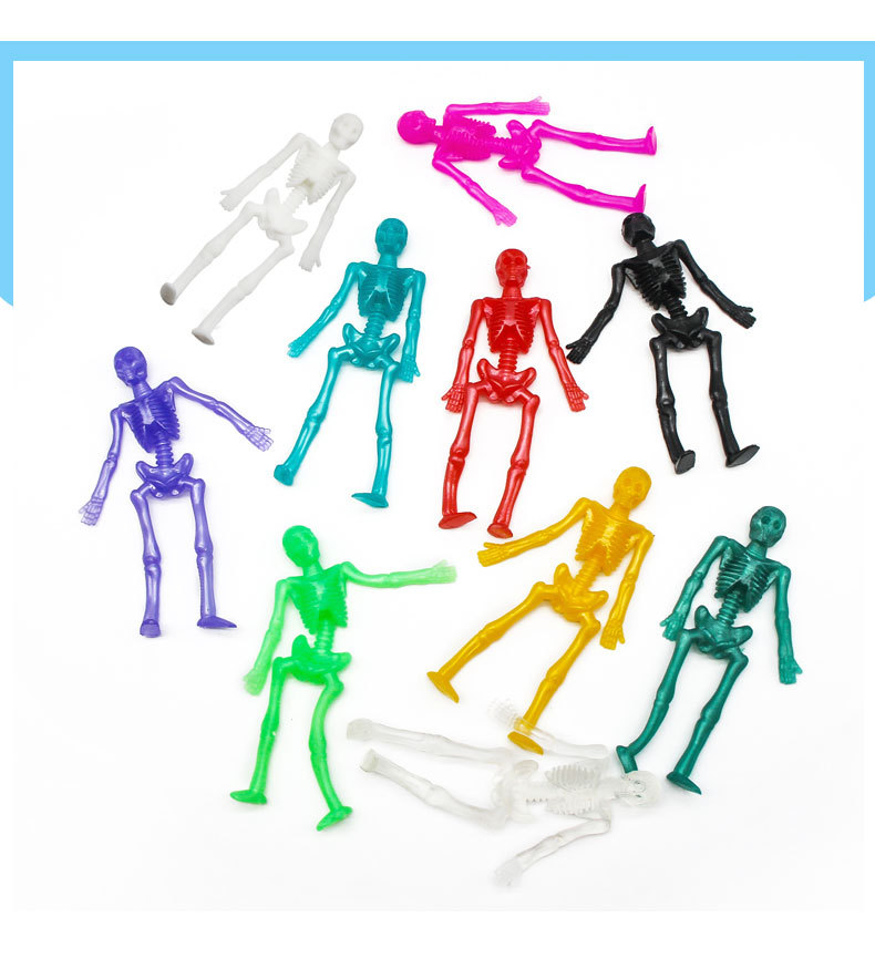 15/25 buah merenggang kerangka - Kids Zombie Toys ulasan dan harga